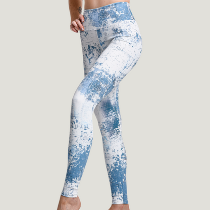 Sea Foam Recycled Leggings – Go Gentle by Jencatco